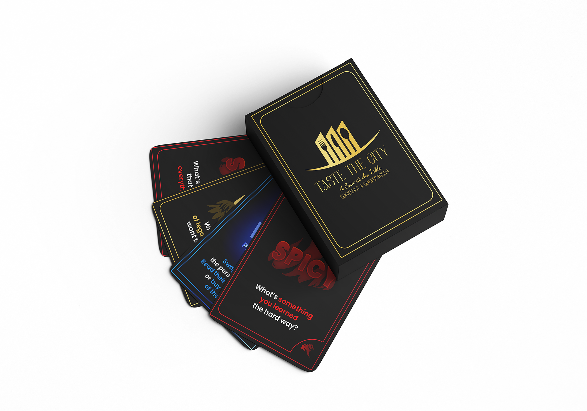 Taste the City Playing Cards